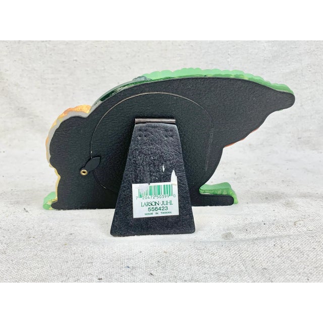 African Vintage Children’s Lion Picture Frame For Sale - Image 3 of 4