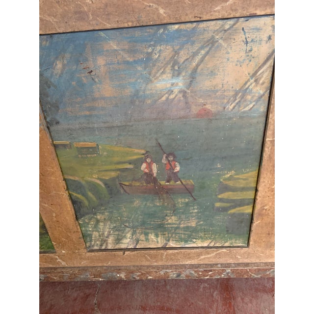 Small 20th Century Fir Counter in the style of Flament For Sale - Image 6 of 11