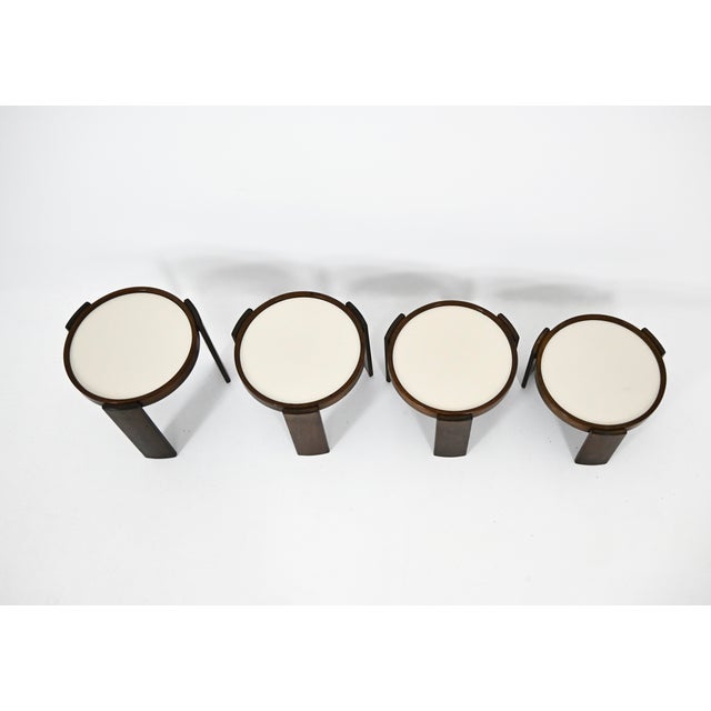 1960s Model 780 Nesting Tables by Gianfranco Frattini for Cassina, 1960s, Set of 4 For Sale - Image 5 of 13