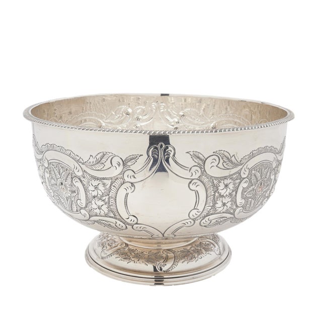 1900 - 1909 1900s English Sheffield Champagne Bucket or Wine Cooler With Paired Tray For Sale - Image 5 of 13