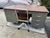 The SHAW WALKER Vintage Mid Century Modern Metal Tanker Desk & Aluminum Swivel Chair is a stylish and unique piece of...
