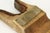 Antique Tex-Mex Western Cowboy Boot Jack Embossed Leather on Wood Horse Head For Sale - Image 16 of 16