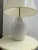 1970's Celadon Lamp and White Pedestal Table For Sale In Chicago - Image 6 of 13