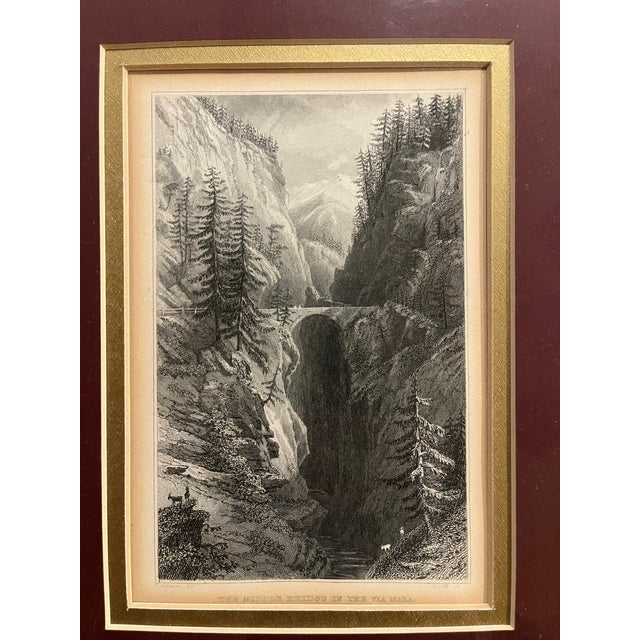 William Tombleson, Views of the Rhine Etching Prints- Set of 5 For Sale - Image 11 of 12