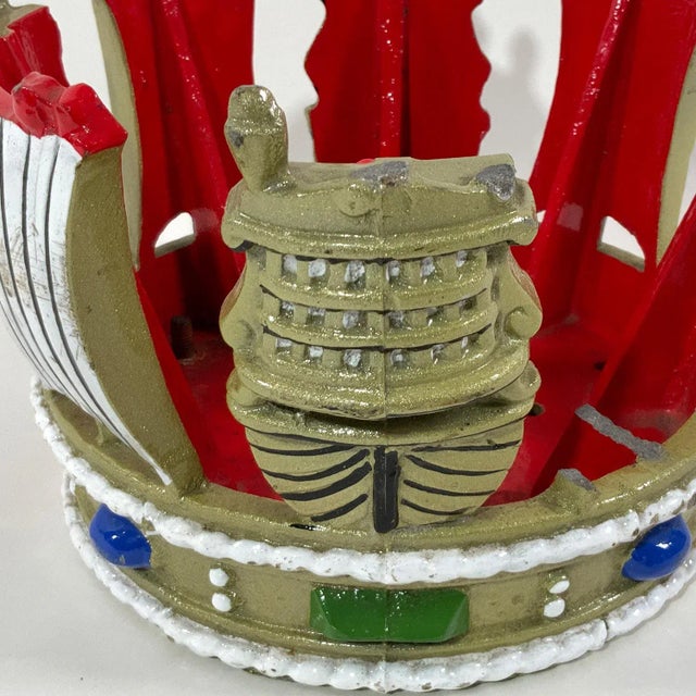 Metal British Royal Navy Mast Crown For Sale - Image 7 of 9