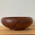 Mid-Century Modern Mid-Century Hand-Turned Wooden Bowl Amazing Grain For Sale - Image 3 of 5