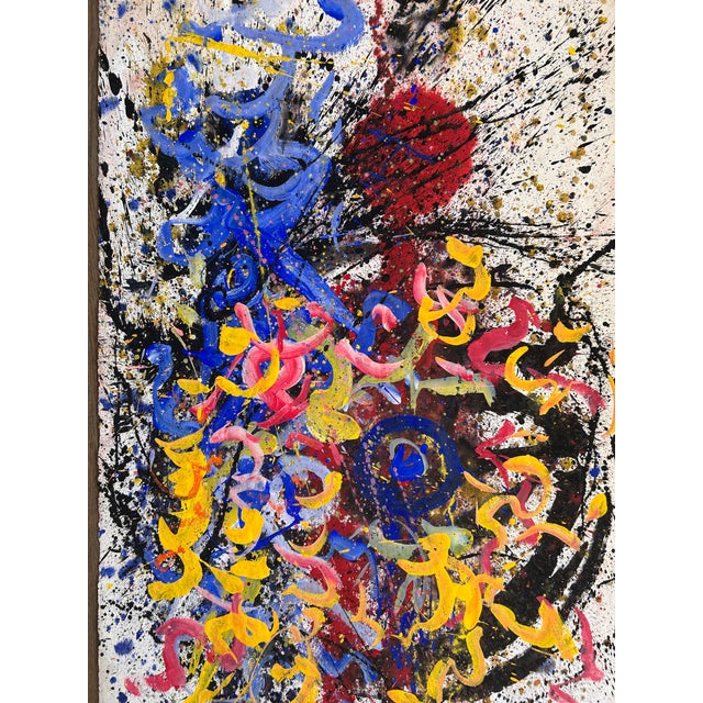 Hendrik Grise Large Double-Sided Abstract Expressionist Painting For Sale - Image 4 of 6