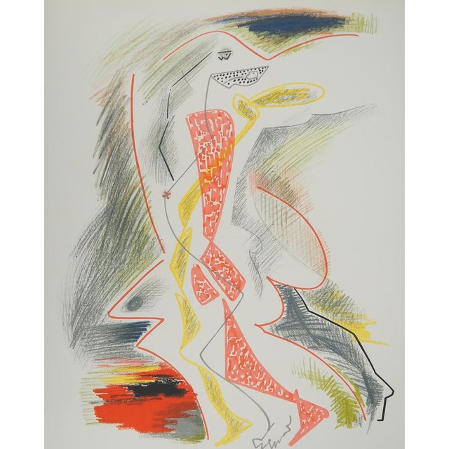 André MASSON (1896-1987)Dance, 1968Lithograph poster (Mourlot workshop)UnsignedOn poster paper 76.5 x 52 cmINFORMATION:...