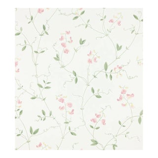 Sample - Sandberg for The House of Scalamandré Sanna Wallcovering, Light Pink For Sale