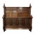 Antique Gothic Revival Carved Walnut Full/Double Bed, Circa 1890 For Sale