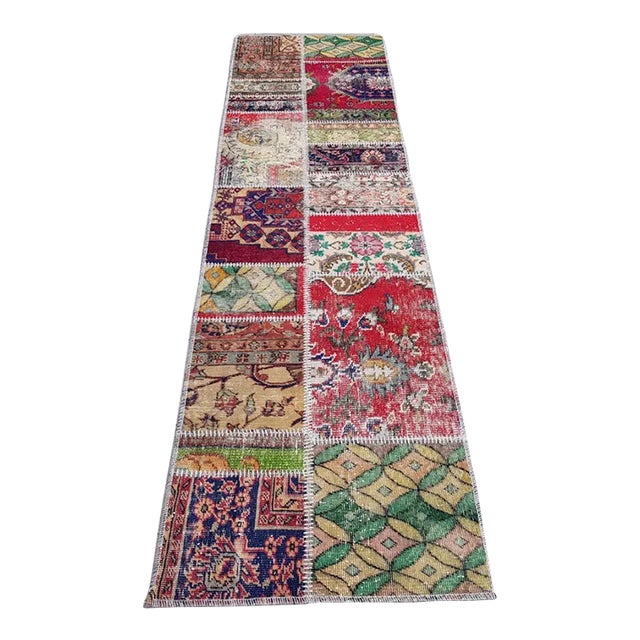 Mid 20th Century Turkish Natural Bohemian Runner For Sale