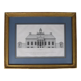 The Elevation of Wilberry House in the County of Wilt the Seat of William Benfon Esq p.52 For Sale