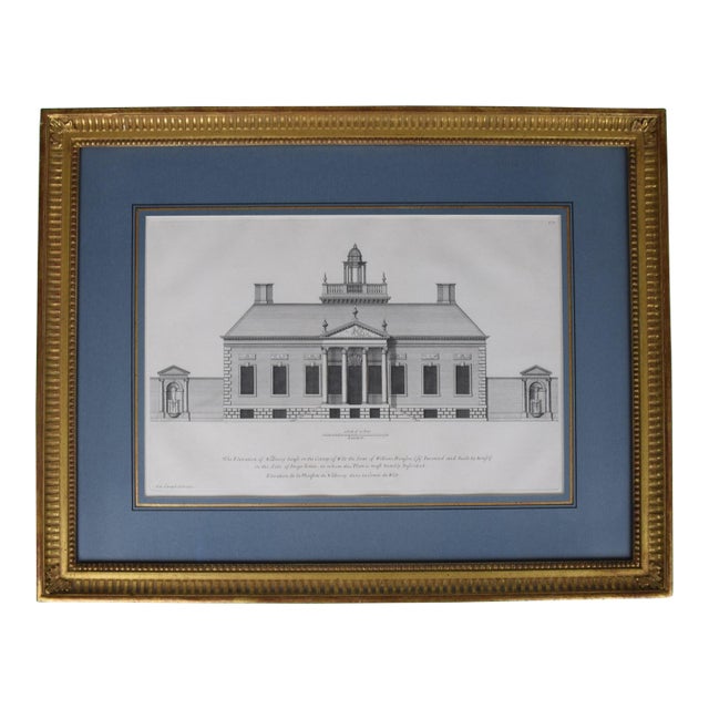 The Elevation of Wilberry House in the County of Wilt the Seat of William Benfon Esq p.52 For Sale
