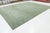 Apadana's Modern Gabbeh Hand-Loom Wool Area Rug in Muted Sage Green For Sale - Image 11 of 11