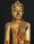 Hollywood Regency Vintage Carved Burmese Giltwood Seated Buddha With Sequin Accents - Lotus Style For Sale - Image 3 of 9