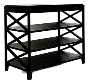 Vintage X Frame Console Table