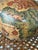 Florentia Vintage Florentia Italian Leather Wrapped World Map Liquor Decanter For Sale - Image 4 of 12