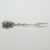 1990s Vintage Italian Handmade Genuine Silver Cocktail Fork with Grape by Raspini Gioielli, 1990s For Sale - Image 5 of 12