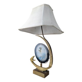 Sculpture Table Lamp by Willy Daro, 1970s For Sale