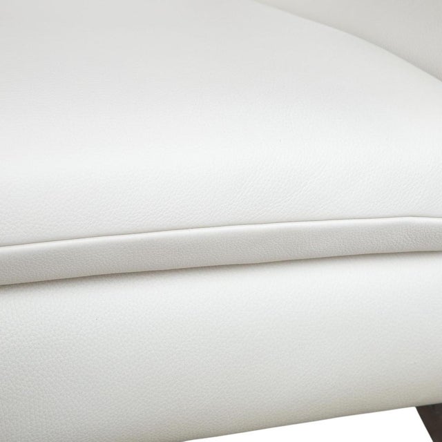 Cream Leather Rossini Armchair with Manual Function from Koinor For Sale - Image 5 of 14