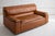 Mid-century Italian sofa in cognac leather by Carlo Bartoli for Rossi di Albizzate. Matching modular sofa and armchairs...