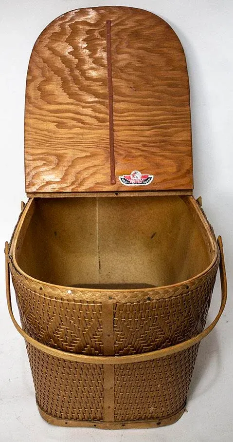 REDMANバスケット ビンテージ REDMAN” Vintage Picnic Basket ビンテージ ピクニックバスケット A