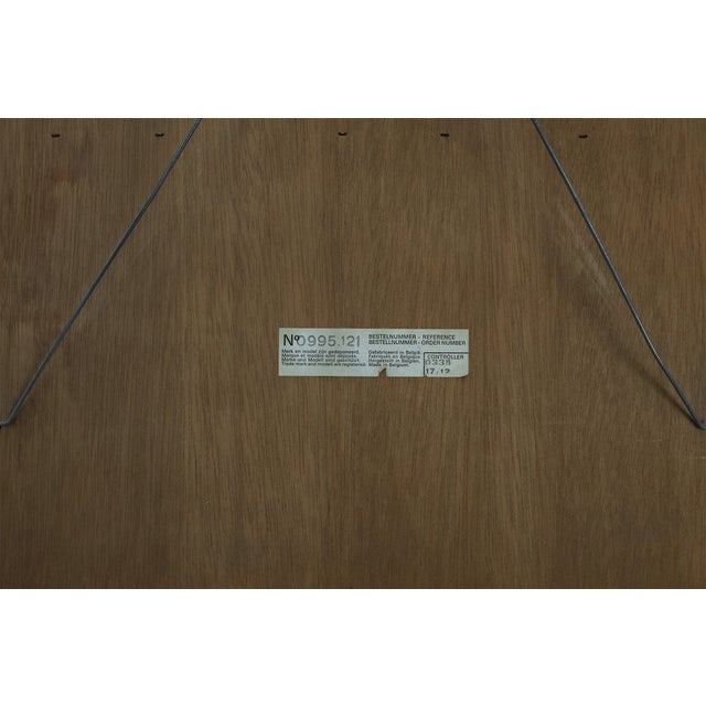 20th Century Mirror with Acanthus Crest and Marbled Border from Deknudt, Belgium, 1950s For Sale - Image 10 of 12