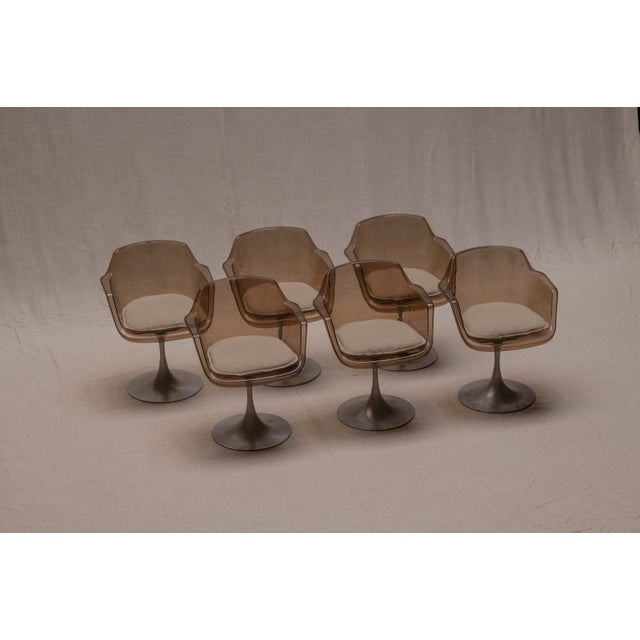 Space Age Dining Chairs, France, 1970s, Set of 6 For Sale - Image 12 of 13