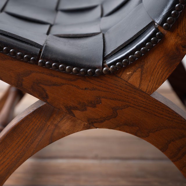 Pierre Lottier Leather Lounge Chair, 1960s For Sale - Image 16 of 18
