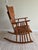 Late Victorian Oak Rocking Chair, Early 20th Century For Sale - Image 4 of 5