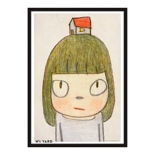Yoshitomo Nara, Thinking My Home, 2021 - Black Frame For Sale