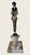 12.25” high including base, a very attractive cold painted example of this nice model, base has been replaced with a...