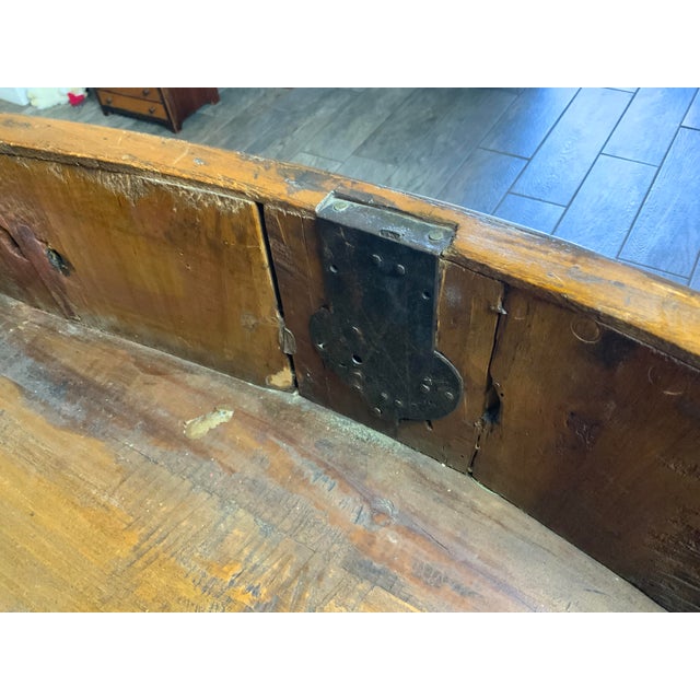 18th Century Two Drawer Walnut Commode For Sale - Image 11 of 18