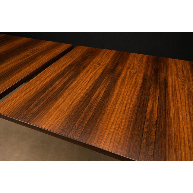 "Chanceler" Side Tables in Rosewood and Metal, Jorge Zalszupin, 1960s For Sale - Image 17 of 18