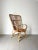 Brown Mid-Century Bamboo Armchair, Italy, 1950s For Sale - Image 8 of 9