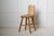 Unusual Swedish folk art chair. Primitive and made by hand in solid pine, around the mid 1800s in northern Sweden. The...