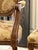 Stickley French Louis XVI Directors Style Medallion Silk Oval Back 8 Chairs and 4 Arm Chairs For Sale - Image 9 of 15