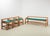 Modern Architectural Dining Chairs and Bench in Oak, Netherlands, 1980s, Set of 4 For Sale - Image 3 of 11