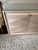 2000 - 2009 Pair of Contemporary Champagne Lacquered Buffets With Faceted Doors and Tempered Glass Tops For Sale - Image 5 of 9