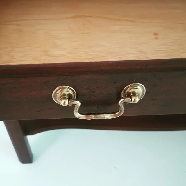 Vintage Mahogany Console Table For Sale - Image 10 of 12