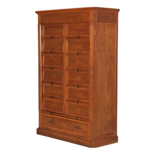 Antique 20th Century Chest of Drawers in Mahogany, Italy For Sale