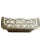 1920s "Home Sweet Home" Solid Brass Fireplace Fender and Fireplace Dogs Set- 3 Pieces For Sale - Image 4 of 11