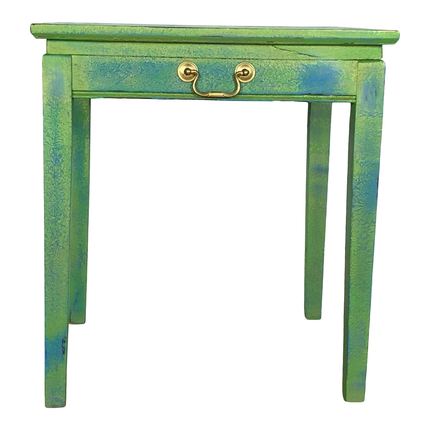 Boho Chic Side Table Coastal End Table Beach Decor Accent Table