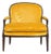 French 19th Century Oak & Velvet Louis XVI Style Marquise For Sale