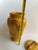 Vintage Arte Italica Ceramic "Sole Mustard" Collection 10" Tall Yellow Jar With Lid Grapes Leaves Design Made in Italy For Sale - Image 11 of 13