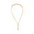 A graceful ode to forever, this lariat bolo bracelet traces the wrist with a row of open infinity links, each symbol...