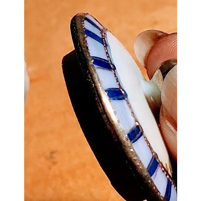 1940s Vintage Handpainted Creamer & Sugar Set Japan For Sale - Image 5 of 14