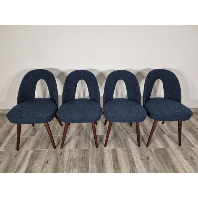 1960s Dining Chairs by Antonin Suman, 1960s, Set of 4 For Sale - Image 5 of 11