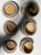 Mid 20th Century Lemonier-Hand-Painted Stoneware Lidded Canister Set – Set of 3 For Sale - Image 5 of 7