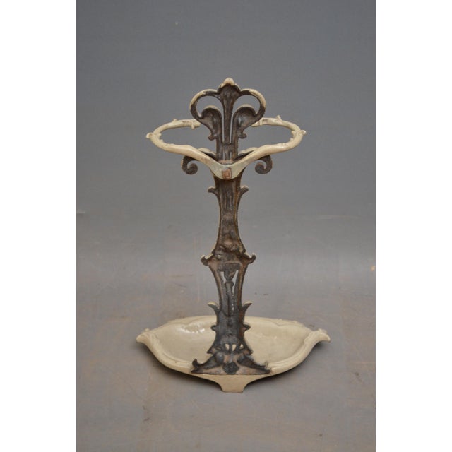French Art Nouveau Umbrella Stand, 1900 For Sale - Image 4 of 8